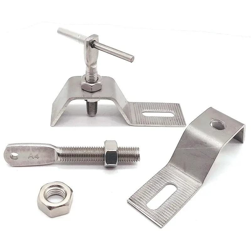 Kit de support de type Z pour revêtement en pierre de mur-rideau