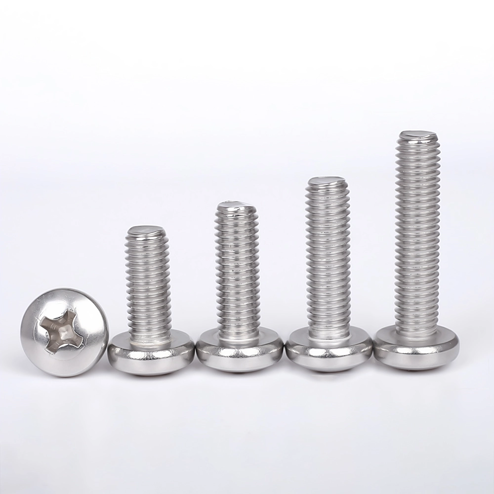 Vis à métaux à empreinte cruciforme à tête cylindrique GB818