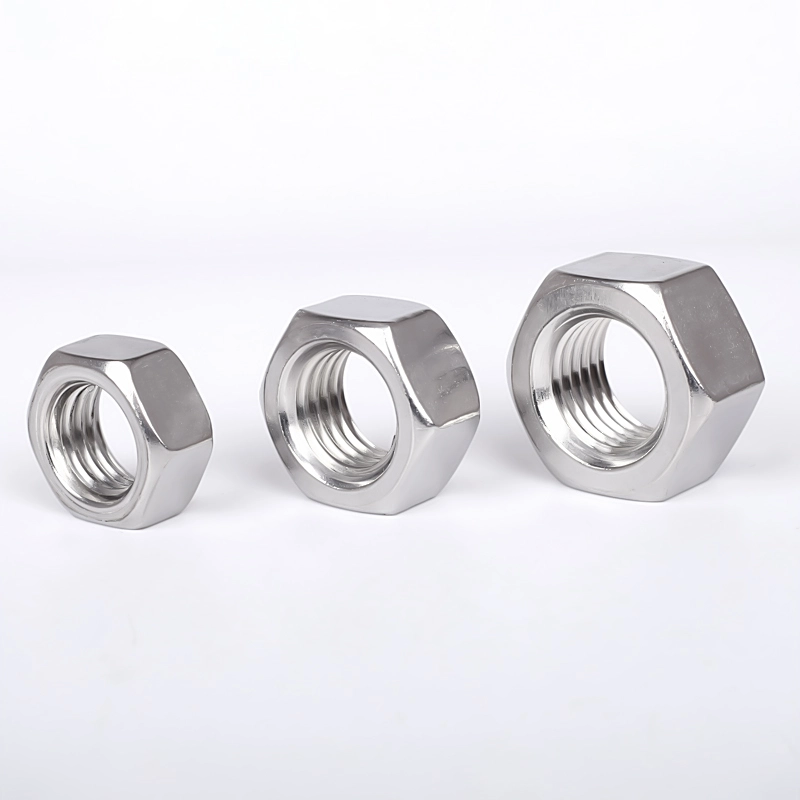 Écrou hexagonal en acier inoxydable DIN 934